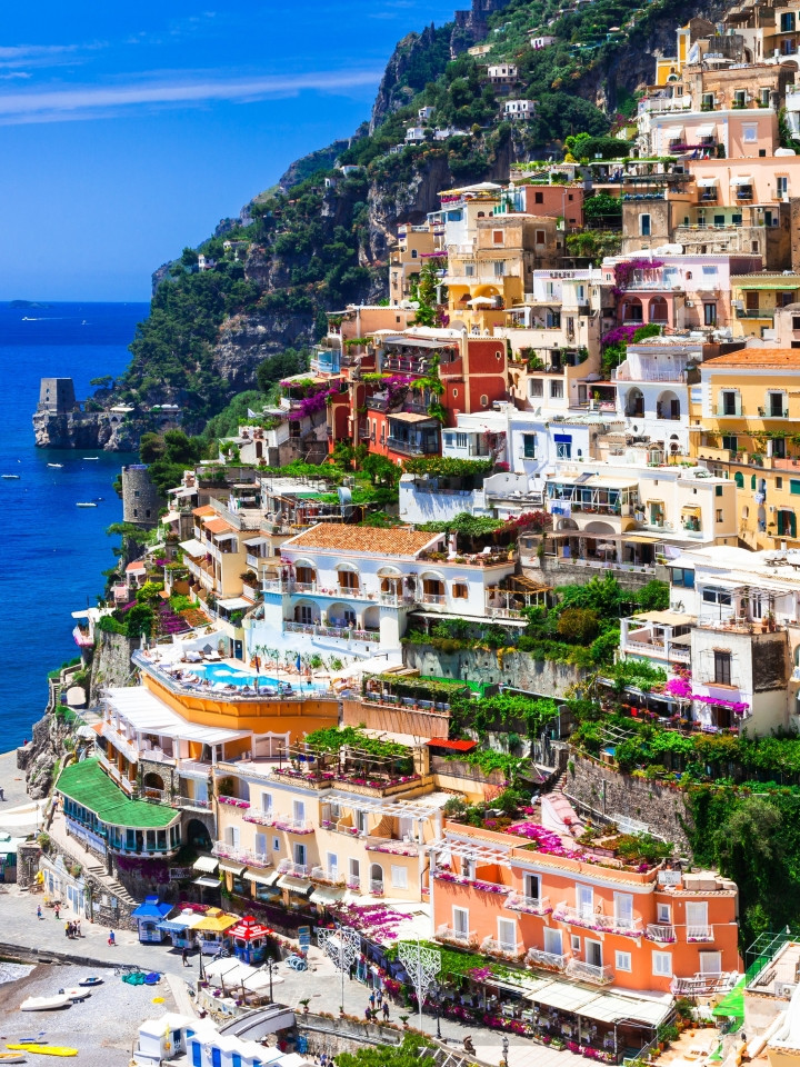 Positano Seaside front