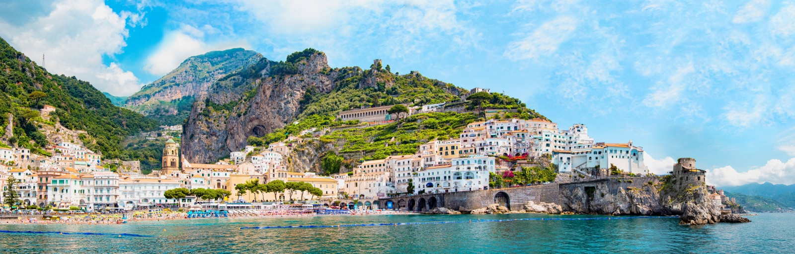 Panoramic View of Amalfi